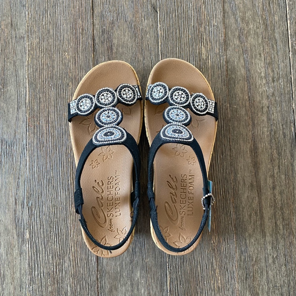 Skechers Wedge Sandals NWT - Picture 4 of 11